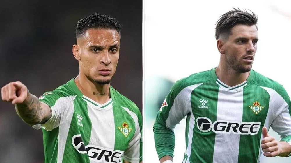 Antony y Lo Celso en partidos con el Betis